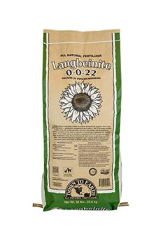 Langbeinite 0-0-22